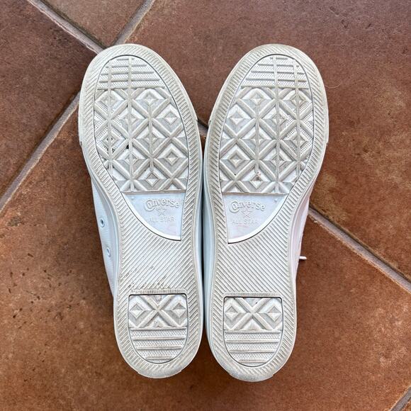 Converse White Leather All Stars Low Ox Unisex size 10M 12W Clean Classic main image 13